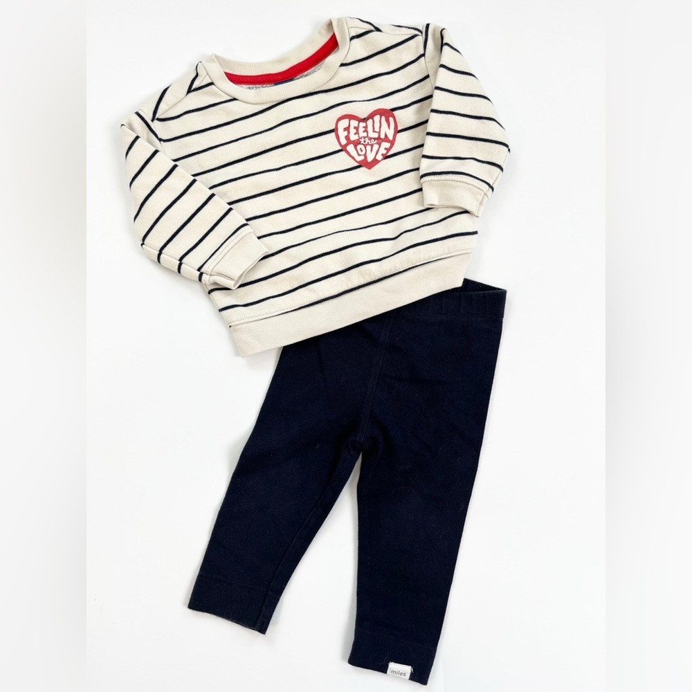 🇨🇦‎ Miles the Label Navy Pants & Old Navy Sweater